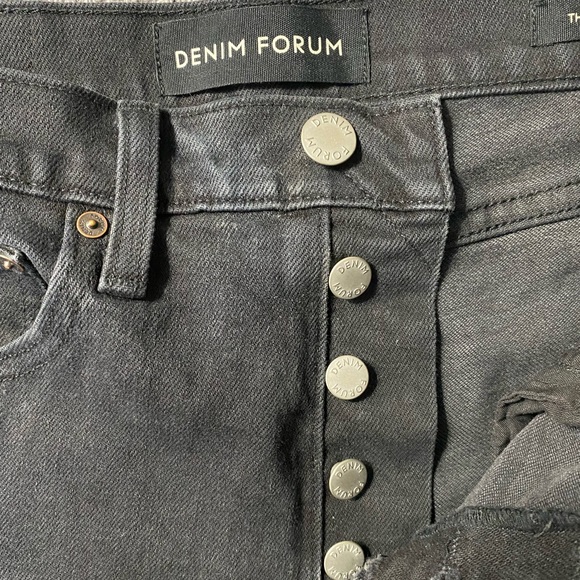 Aritzia / Denim Forum Yoko High Rise Slim - Picture 4 of 10